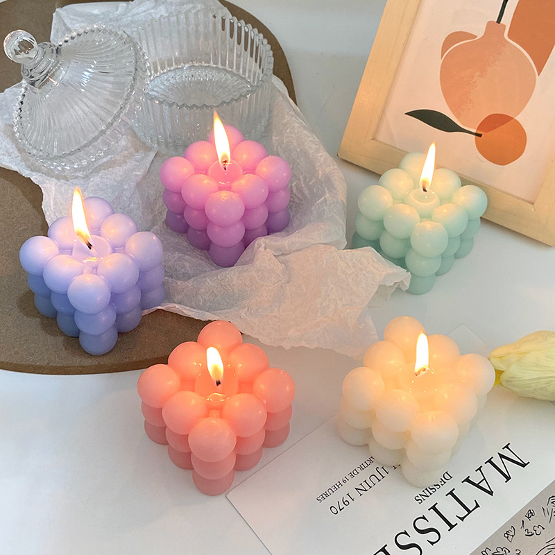 Home Fragrance Set Gift - 5 pcs Bubble Candle Value Set,Premium