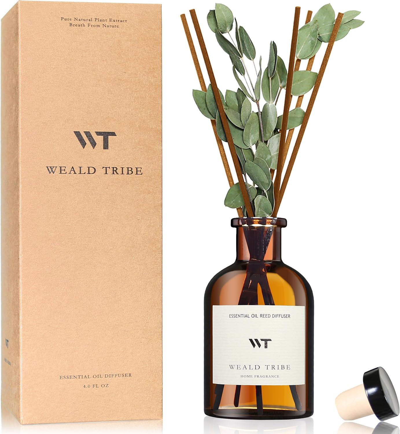 Home Fragrance Set Gift - Eucalyptus & Lavender Reed Diffuser Set,
