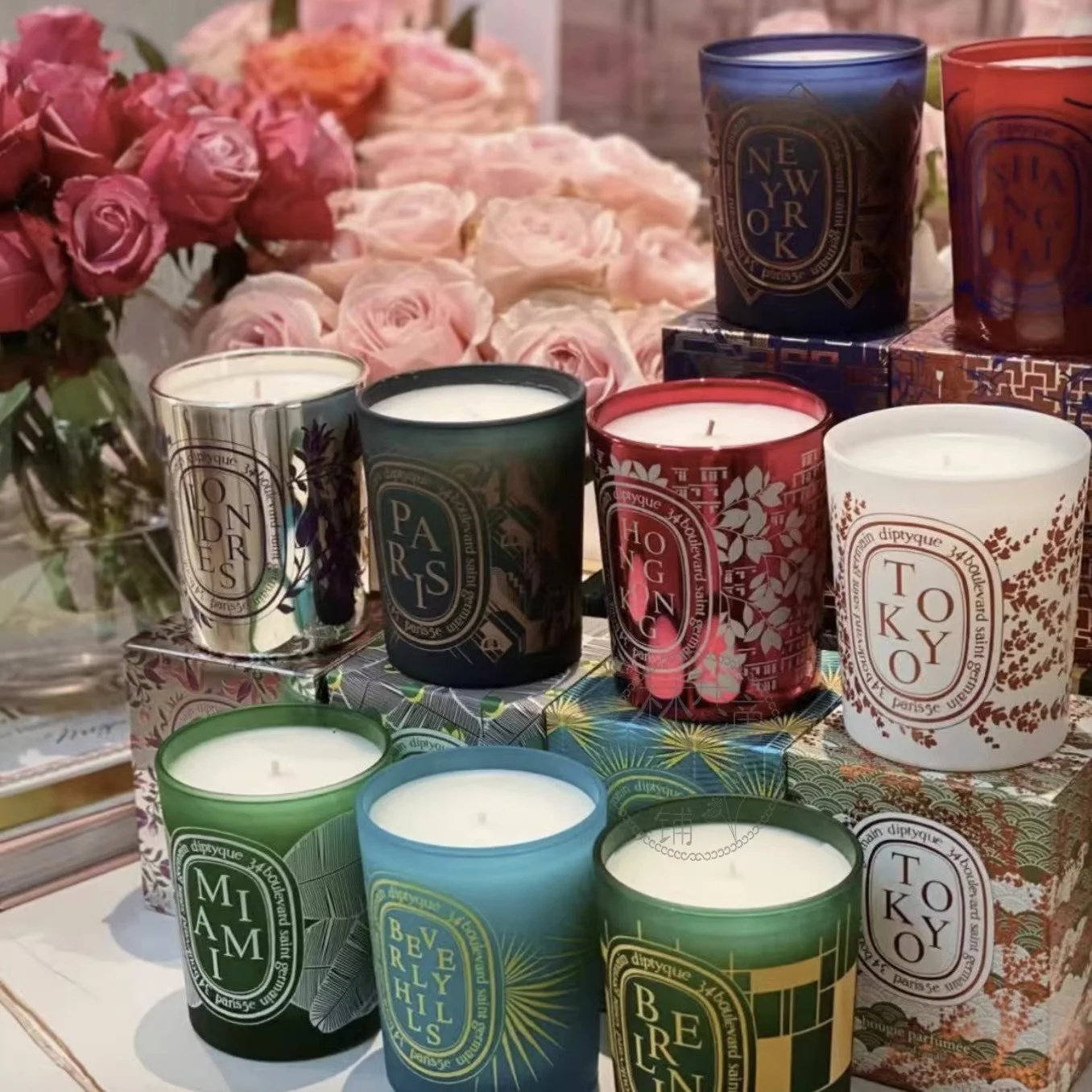 Home Fragrance Diptyque - Diptyques Candles Romantic Limited City Scented