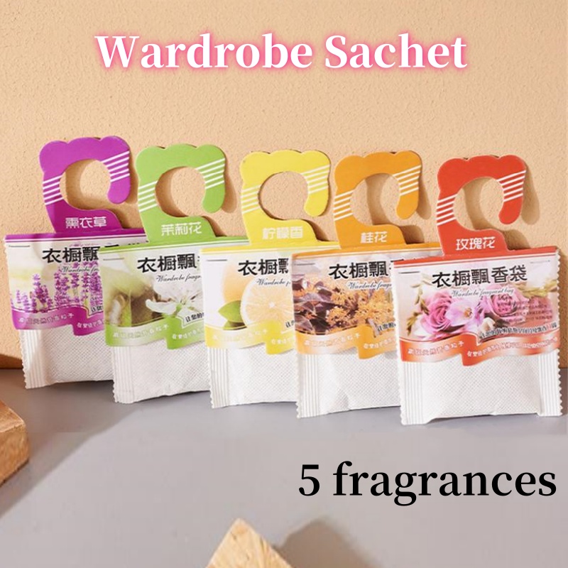 Home Fragrance Incense - 5pcs Wardrobe Fragrance Sachets Smell Incense