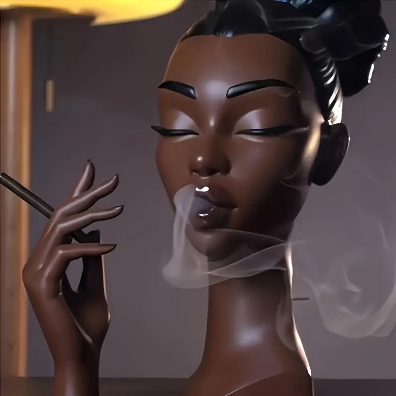 Home Fragrance Incense - Elegant Resin Incense Holder - Female