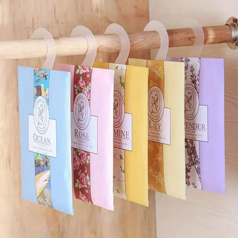 Home Fragrance Incense - 5/6pcs Smell Incense Hanging Bag for