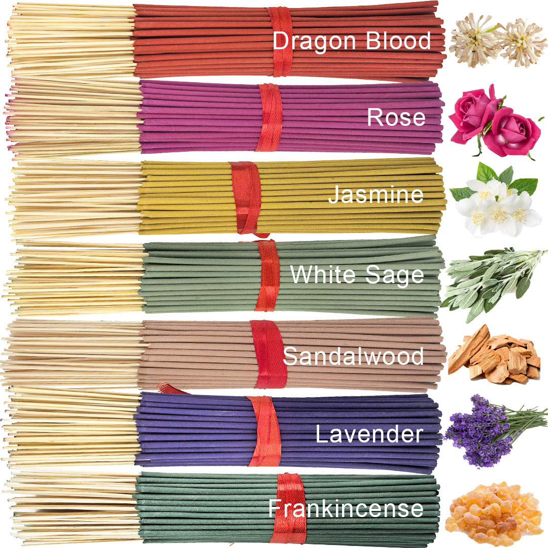 Home Fragrance White Jasmine - 14 Sets of 280 Incense Sticks,