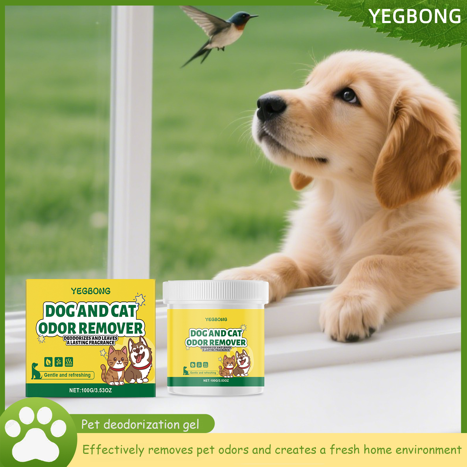 Yegbong Pet Odor Remover Gel H - Gel Air Freshener ulasan dan harga