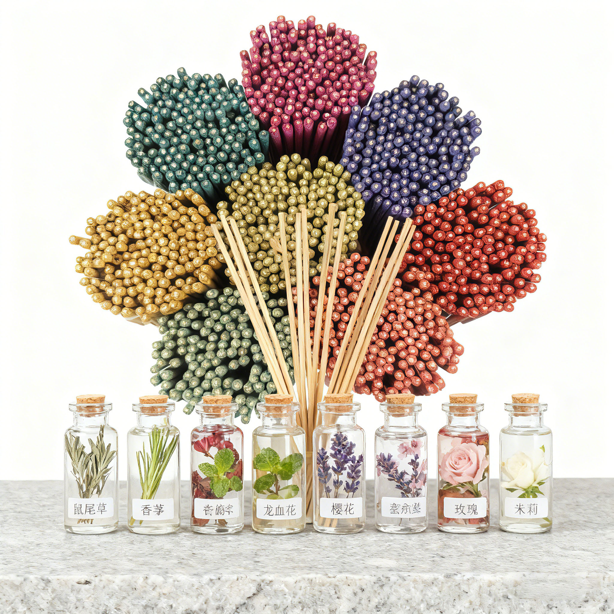 8 Sets of High-Quality 208-Pie - Home Fragrance Set Gift ulasan dan harga