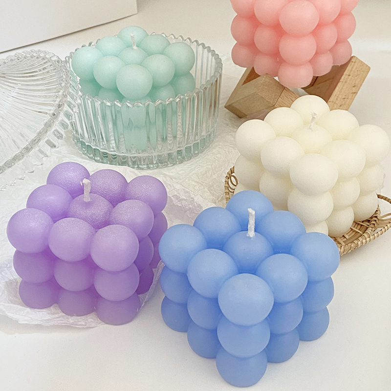 5 pcs Bubble Candle Value Set, - Home Fragrance Set Gift ulasan dan harga
