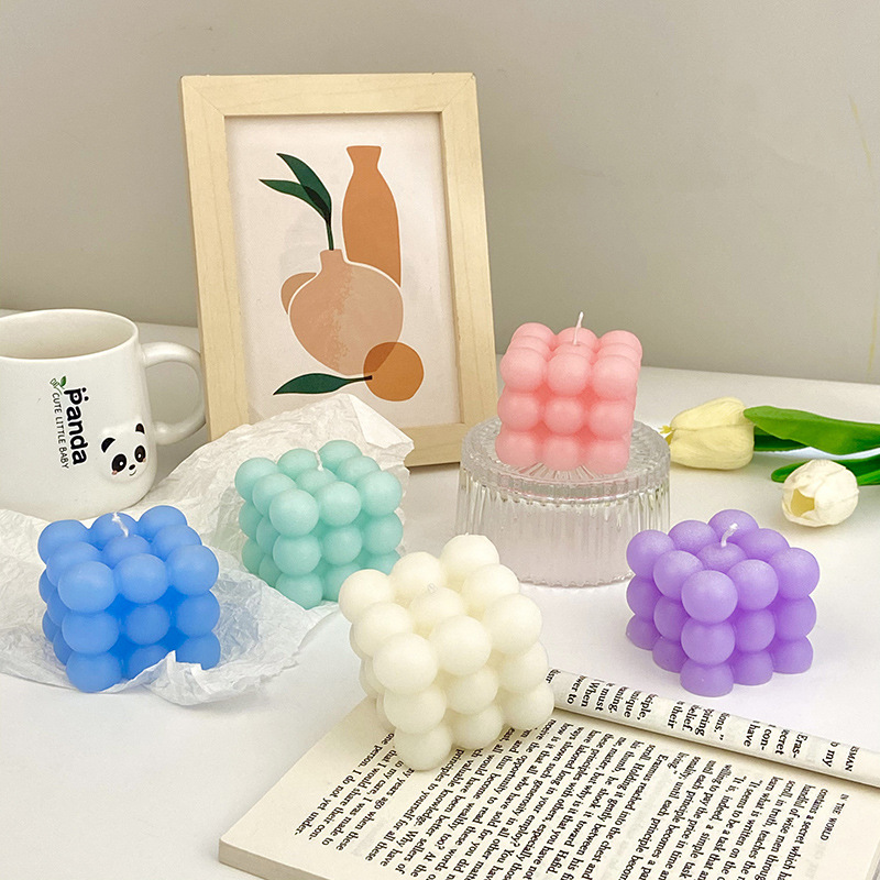 5 pcs Bubble Candle Value Set, - Home Fragrance Set Gift ulasan dan harga