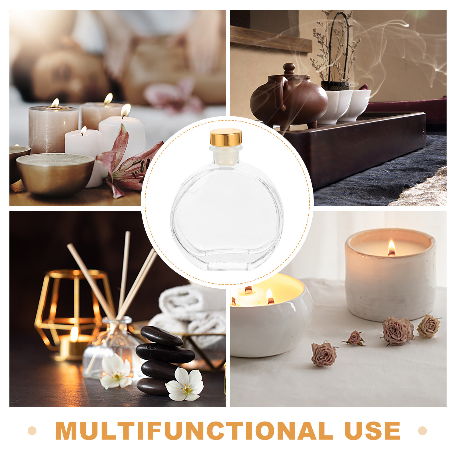 3Pcs Glass Aromatherapy Diffus - Home Fragrance Large ulasan dan harga