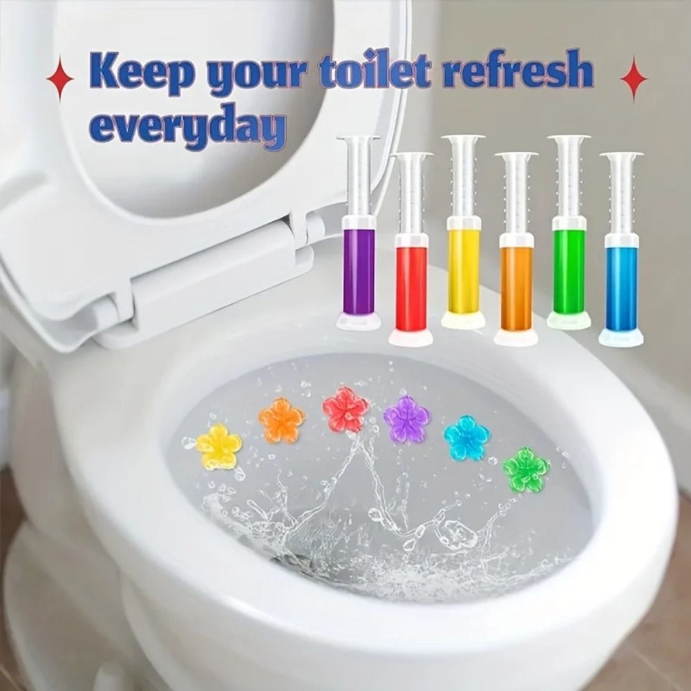 2024 Aroma Flower Toilet Clean - Gel Air Freshener ulasan dan harga