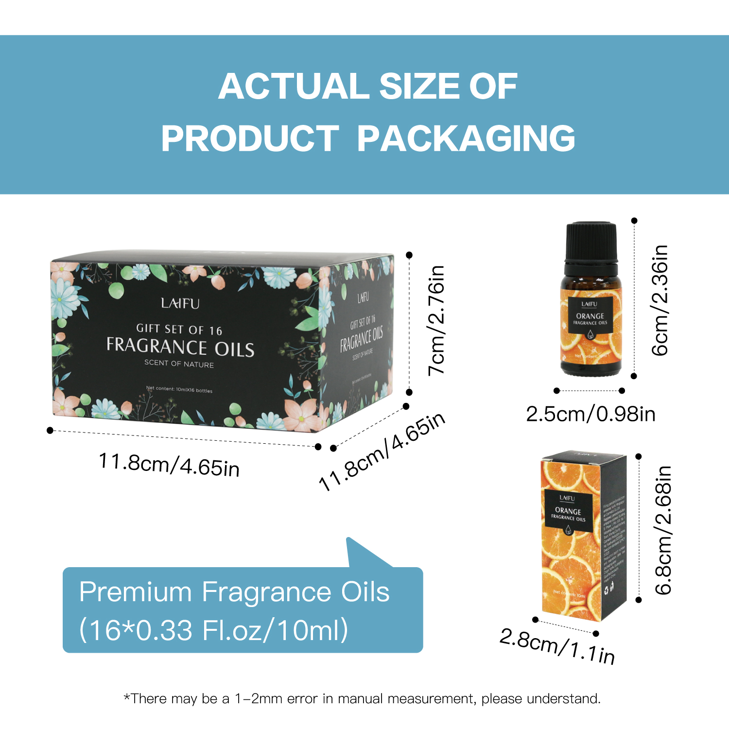 16x10ml Essential Oils Set for - Home Fragrance Set Gift ulasan dan harga