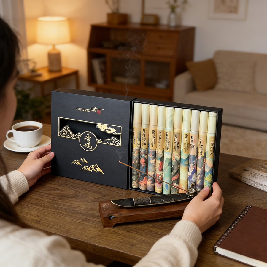 Ten-flavour Incense Gift Box,  - Home Fragrance Aroma Set ulasan dan harga