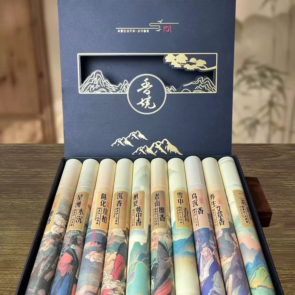 Ten-flavour Incense Gift Box,  - Home Fragrance Aroma Set ulasan dan harga