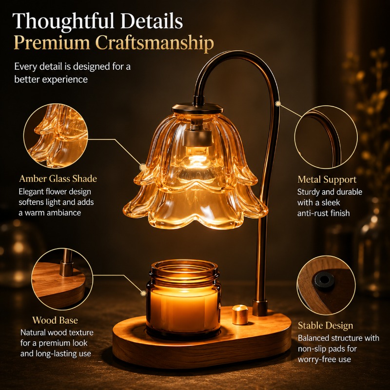 Aromatherapy Lamp  Wax Melting - Home Fragrance In French ulasan dan harga