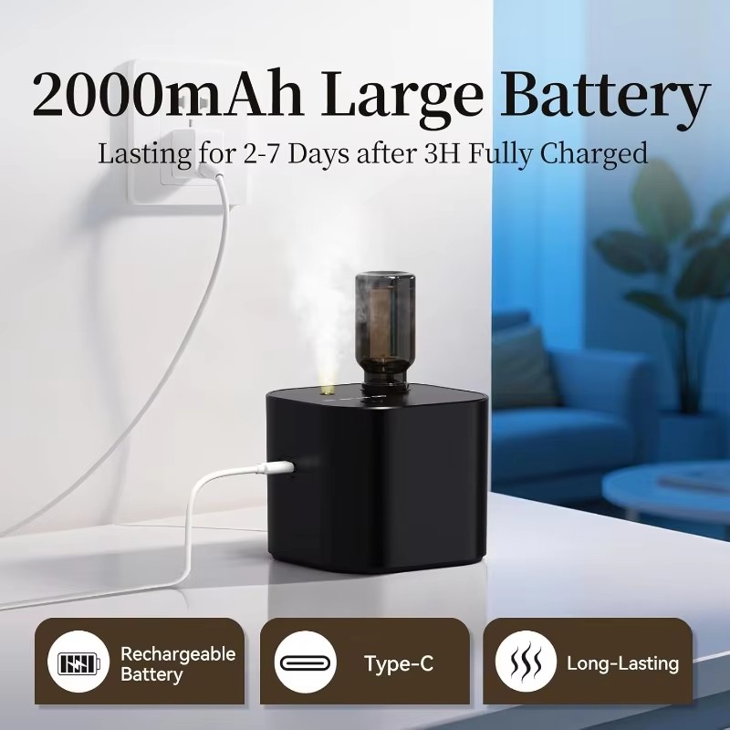 USB Rechargeable Waterless Aro - Home Fragrance Diffuser Electric ulasan dan harga