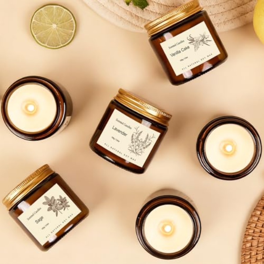 Scented Candles Gift Set for H - Home Fragrance Set Gift ulasan dan harga