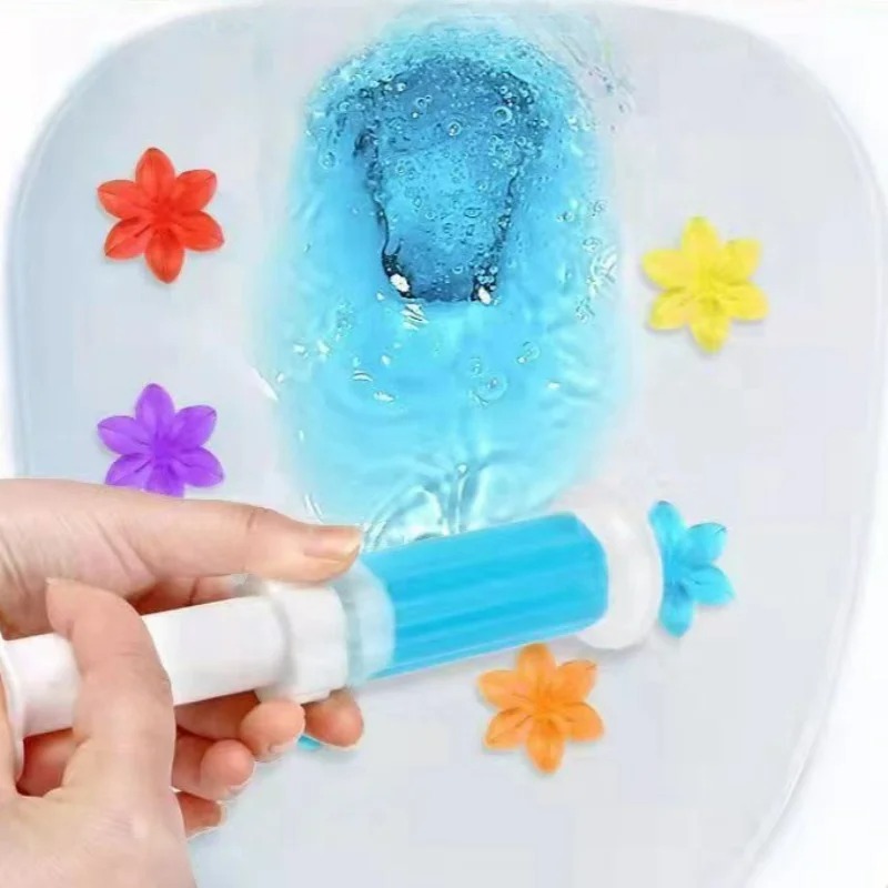 1/10x Flower Toilet Cleaner Ge - Gel Air Freshener ulasan dan harga
