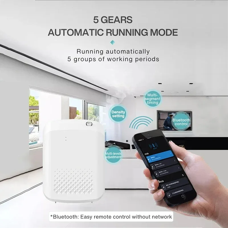 Smart Fragrance Diffuser 500m³ - Home Fragrance Hotel ulasan dan harga