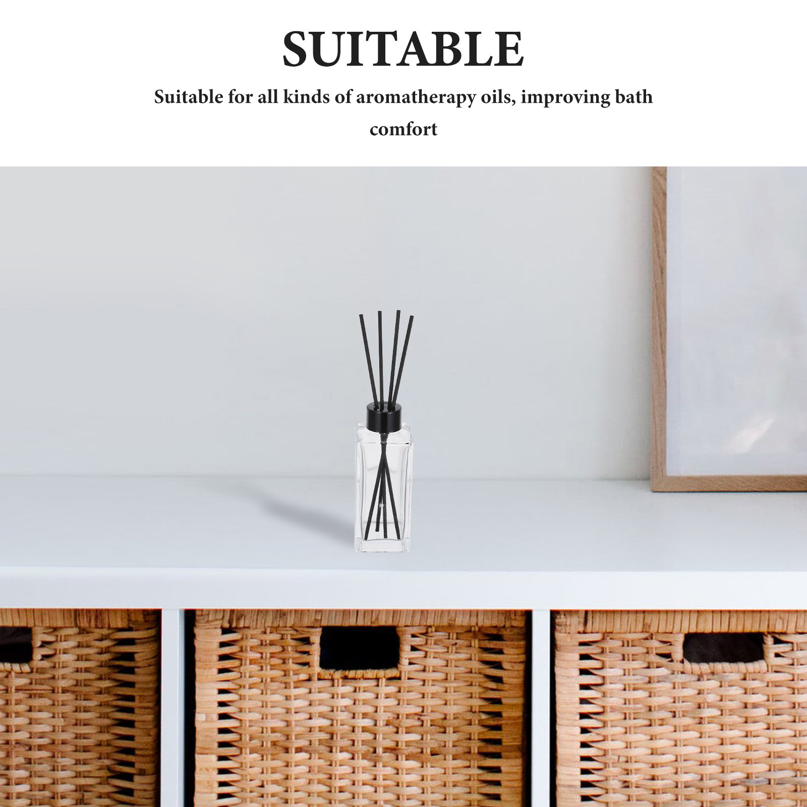 4 Sets Small Diffuser Mini Cle - Home Fragrance Diffuser Sticks ulasan dan harga