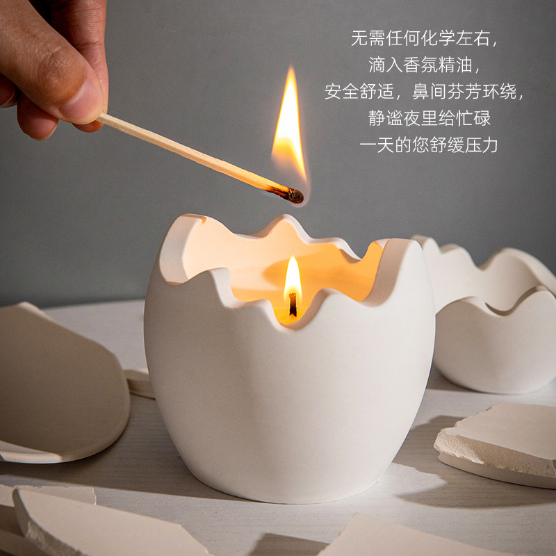Eggshell Scented Candle Gift S - Home Fragrance Aroma Set ulasan dan harga