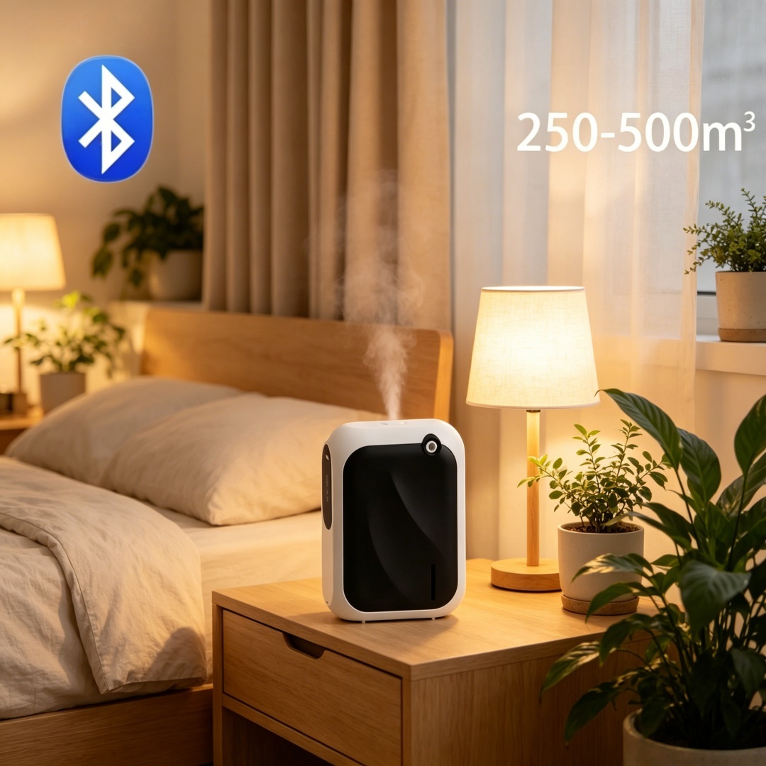 JQNING Bluetooth Smart Aroma D - Home Fragrance Diffuser Electric ulasan dan harga