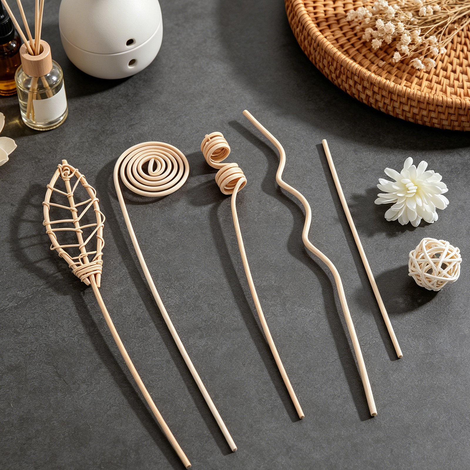 20Pcs Rattan Aroma Sticks Diff - Home Fragrance Aroma Set ulasan dan harga