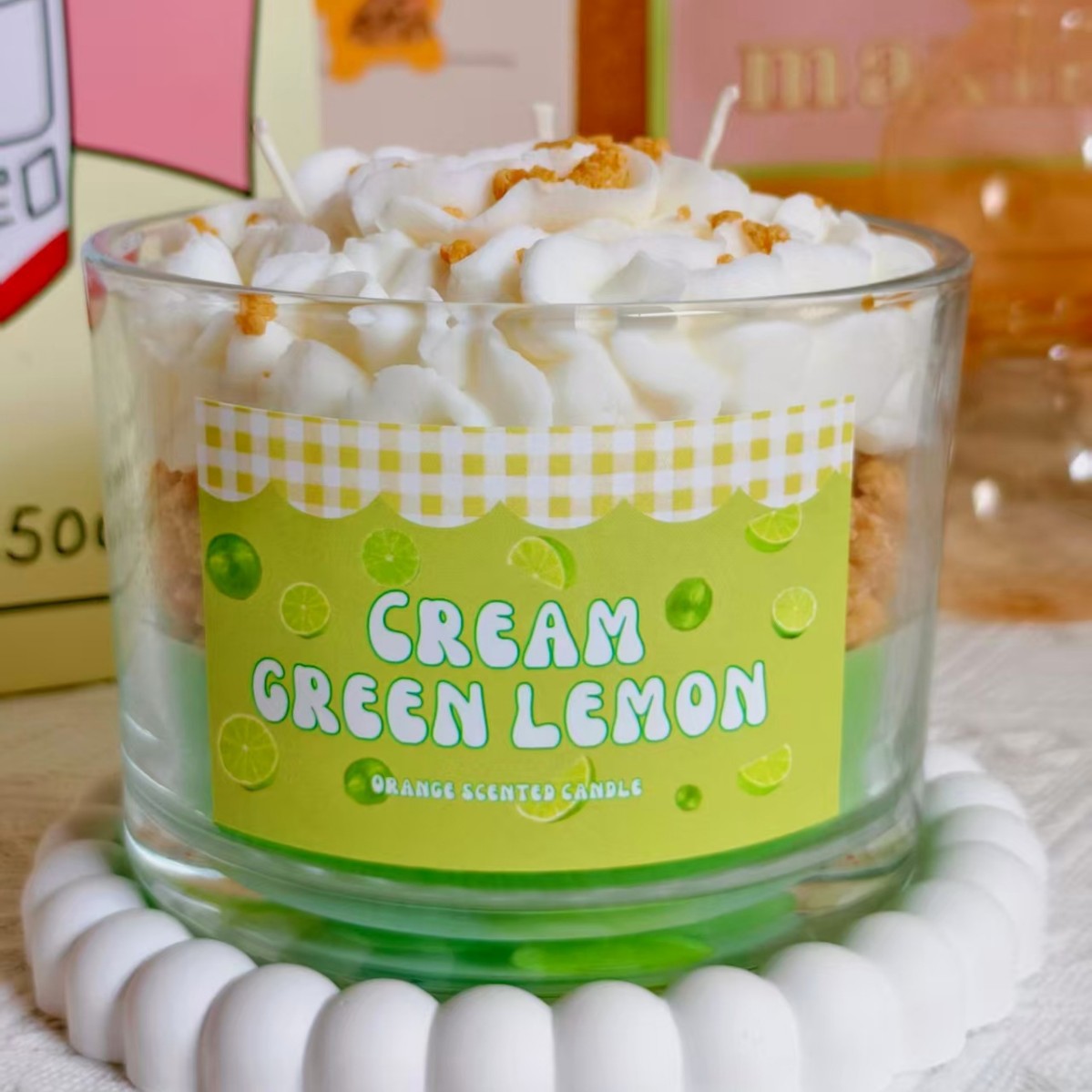 Handmade Fruit Cream Cup Scent - Home Fragrance Set Gift ulasan dan harga