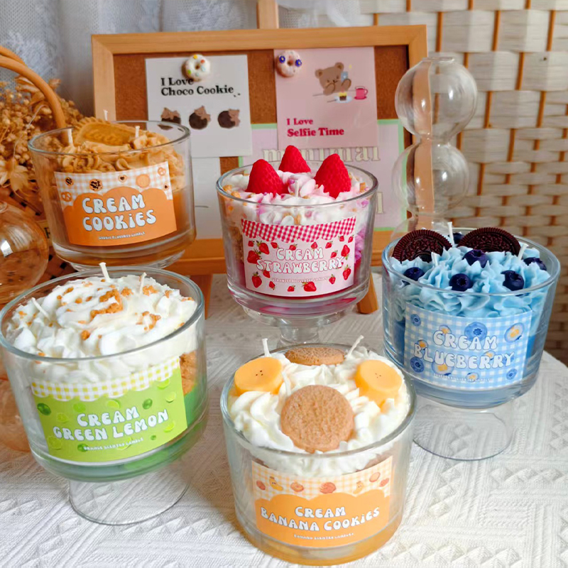 Handmade Fruit Cream Cup Scent - Home Fragrance Set Gift ulasan dan harga