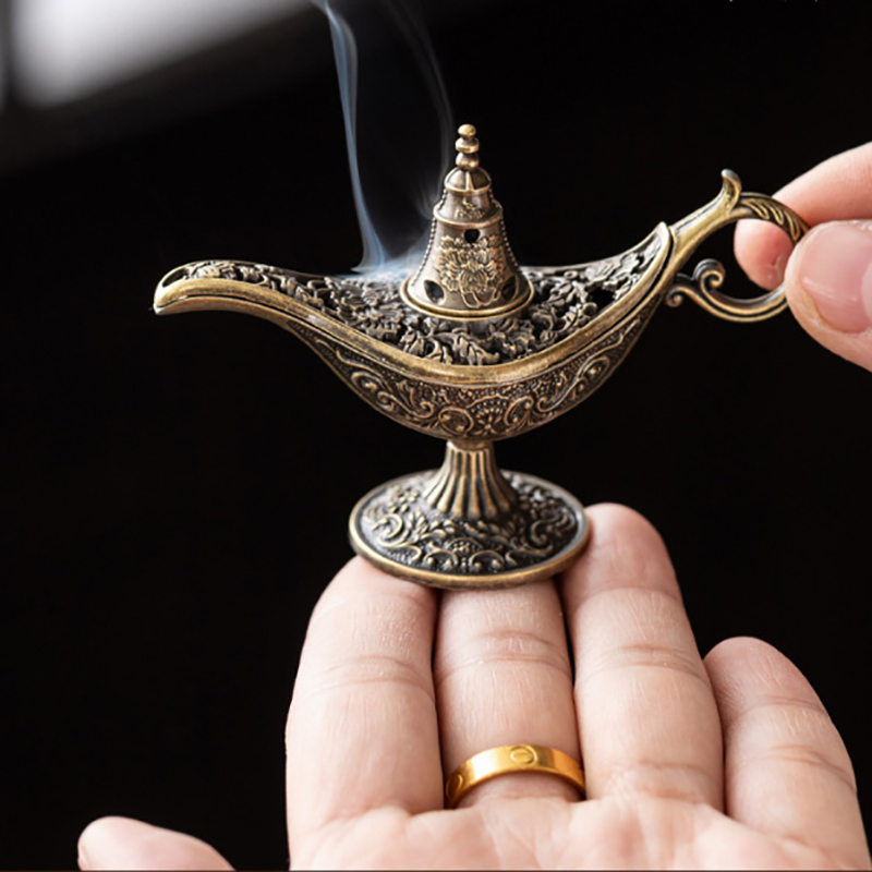 Antique Style Lamp Metal Incen - Home Fragrance Incense ulasan dan harga