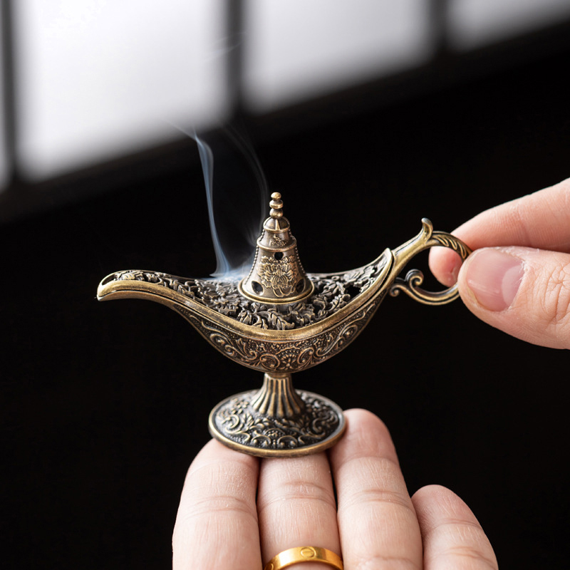Antique Style Lamp Metal Incen - Home Fragrance Incense ulasan dan harga
