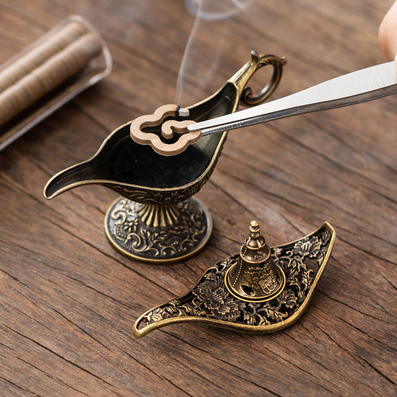 Antique Style Lamp Metal Incen - Home Fragrance Incense ulasan dan harga