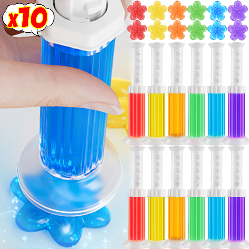 Color Flower Toilet Cleaner Ge - Gel Air Freshener ulasan dan harga